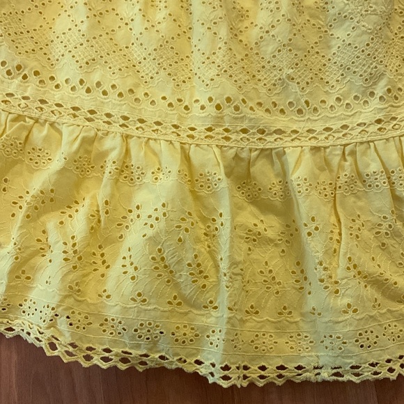 Cute summer women hello size Medium eyelet skirt - Picture 3 of 13